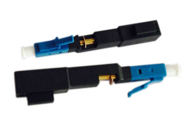 Aprisa conecte el color del azul de los conectores LC de la fibra óptica/modo del UPC del solo