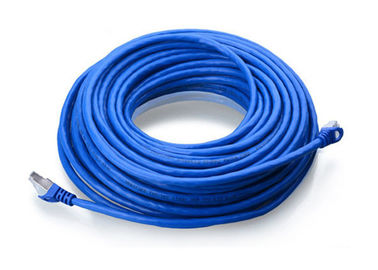 El cable azul del FTP Cat6A, modificado longitud para requisitos particulares 4 pares torció el cable protegido