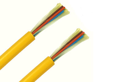 Cable de fribra óptica interior de la base multi, cable de fribra óptica del solo modo del desbloqueo del SM