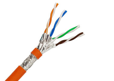 0 . cable de la red del gato 7 de los 57MM, cable desnudo del conductor de cobre SFTP Cat7